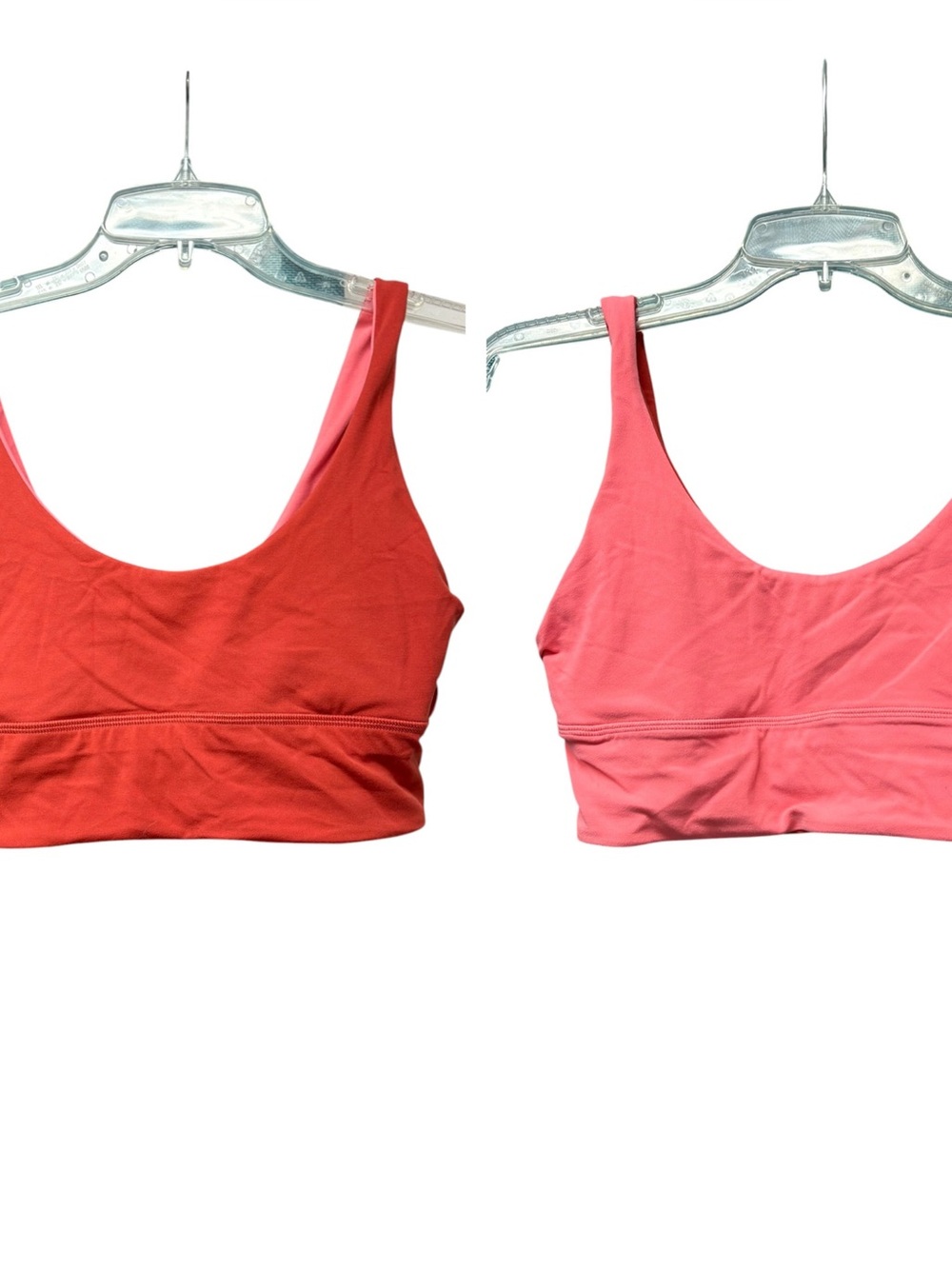 Lululemon Reversable Sports Bra Coral/Pink/Dark Rose Size 10